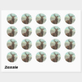 Sticker Rond Elk (Feuille)