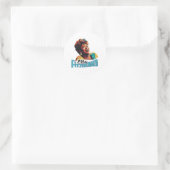 Sticker Rond Ella Fitzgerald (Sac)