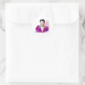 Sticker Rond Ella Fitzgerald (Sac)