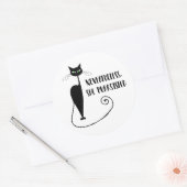 Sticker Rond Elle A Néanmoins Affirmé : (Enveloppe)