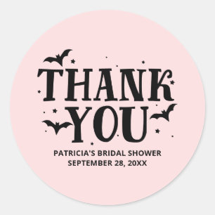 Sticker Rond Elle a trouvé sa Boo Halloween Enterrement de Vie 