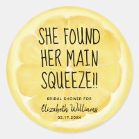 Elle A Trouvé Sa Principale Squeeze Lemon Slice