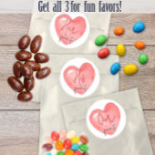 Sticker Rond Elle, La sienne, Notre Fête des mariées préférée M