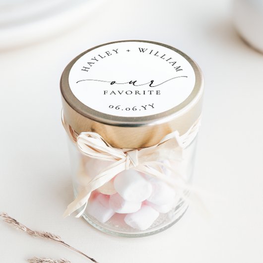 Sticker Rond Ellesmere Notre préféré