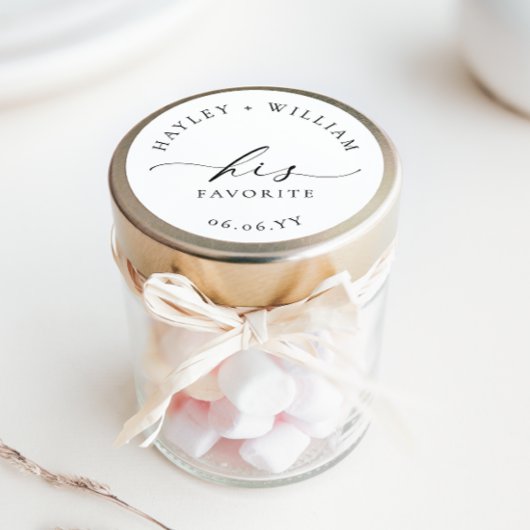 Sticker Rond Ellesmere Son Préféré