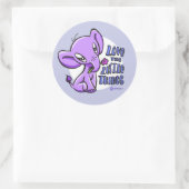 Sticker Rond Elli : Aimez l'autocollant pour éléphant Little Th (Sac)