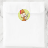 Sticker Rond ELMER FUDD™ Prêt à chasser (Sac)