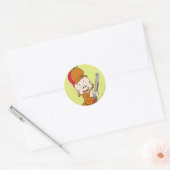 Sticker Rond ELMER FUDD™ Prêt à chasser (Enveloppe)