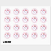 Sticker Rond Elmo Sweetheart Birthday (Feuille)