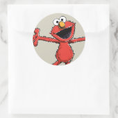 Sticker Rond Elmo Vintage (Sac)