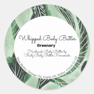 Sticker Rond Emballage de marque pour Spa ou Bain Art et végéta