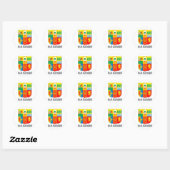 Sticker Rond Emblème Basquan (Feuille)