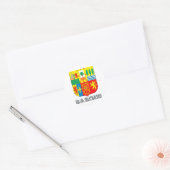 Sticker Rond Emblème Basquan (Enveloppe)