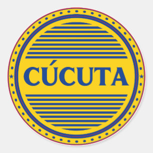 Sticker Rond Emblème de la fierté de la ville de Cucuta – Ident