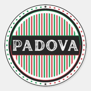 Sticker Rond Emblème de la fierté de la ville de Padoue – Ident