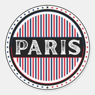 Sticker Rond Emblème de la Marche des Fiertés de Paris – Identi
