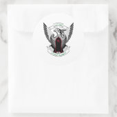 Sticker Rond emblème national du Soudan (Sac)