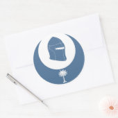 Sticker Rond emblème PK (lg) (Enveloppe)