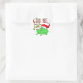 Sticker Rond Embrasse-moi et Froggy (Sac)