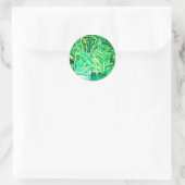 STICKER ROND EMERALD (Sac)