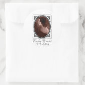 Sticker Rond Emily Brontë (Sac)