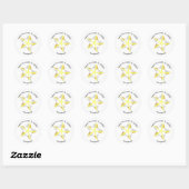Sticker Rond Emmanuel (Feuille)