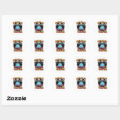 Sticker Rond Emmène-moi à ton Ube (Feuille)