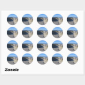 Sticker Rond Emmenez-moi à la plage ! (Feuille)