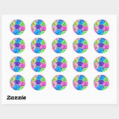 Sticker Rond Emociones (Feuille)