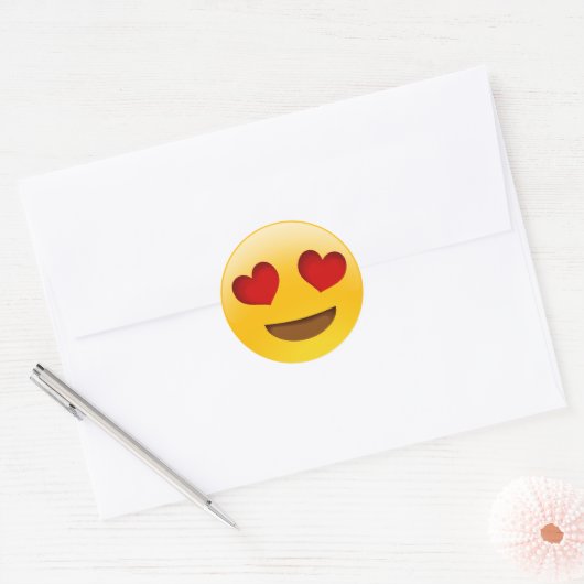 Sticker Rond Emoji (Enveloppe)