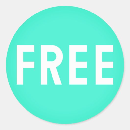 Sticker Rond Emoji GRATUIT simple (Devant)