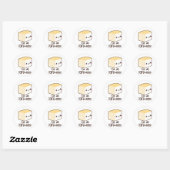 Sticker Rond Emoji riche en tofu (Feuille)