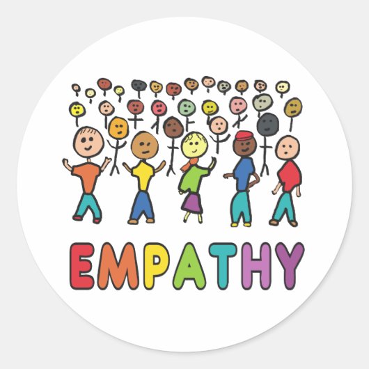 Sticker Rond Empathie (Devant)