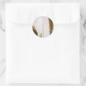 Sticker Rond Empire State Building, New York City (Sac)