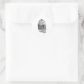 Sticker Rond Empreinte (Sac)