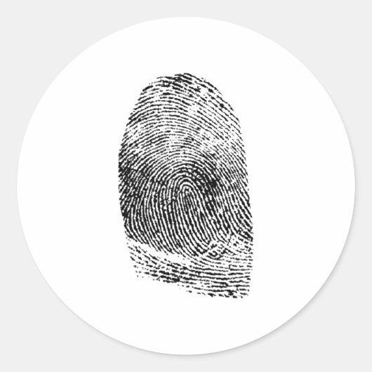 Sticker Rond Empreinte (Devant)