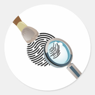 Sticker Rond Empreinte