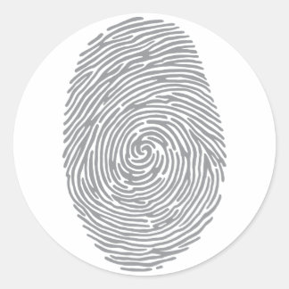 Sticker Rond empreinte 2
