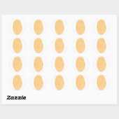 Sticker Rond empreinte digitale3 (Feuille)
