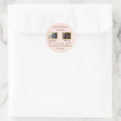 Sticker Rond Empreintes de compagnons chéris (Sac)