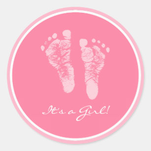 Autocollants Stickers Pieds De Bebe Zazzle Be