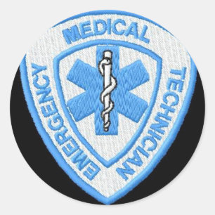 STICKER ROND EMT BADGE