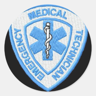 STICKER ROND EMT BADGE