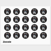 Sticker Rond Emt Pour Un Paramètre (Feuille)
