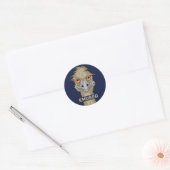 Sticker Rond Emused Funny Emu Pun (Enveloppe)