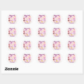 Sticker Rond En cas de doute, accessoirisez ! (Feuille)