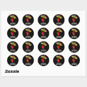 Sticker Rond En Coque De Chaleur Appelez Neuf Juan Juan Pun Dar (Feuille)