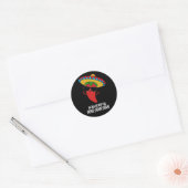 Sticker Rond En Coque De Chaleur Appelez Neuf Juan Juan Pun Dar (Enveloppe)