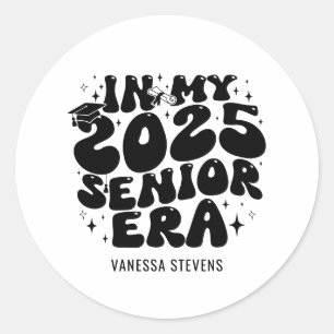 Sticker Rond En Mon Ère Senior 2025