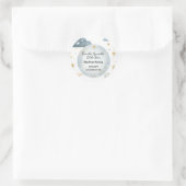 Sticker Rond En Parties scintillant Twinkle Twinkle Little Star (Sac)